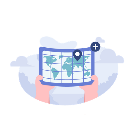 Need Location Access  Illustration