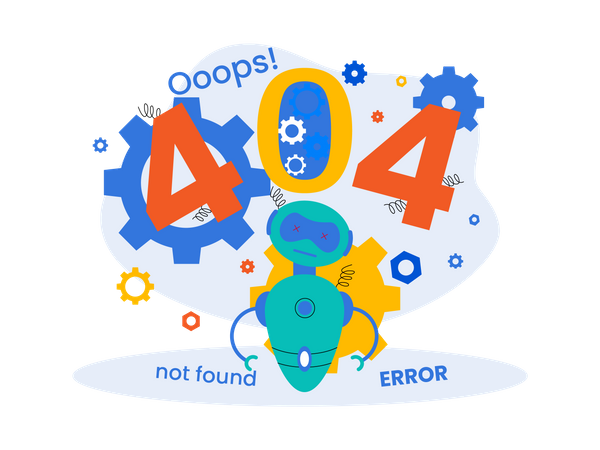 Not Found  Illustration