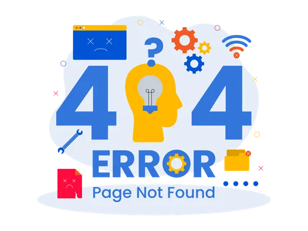 Not Found  Illustration